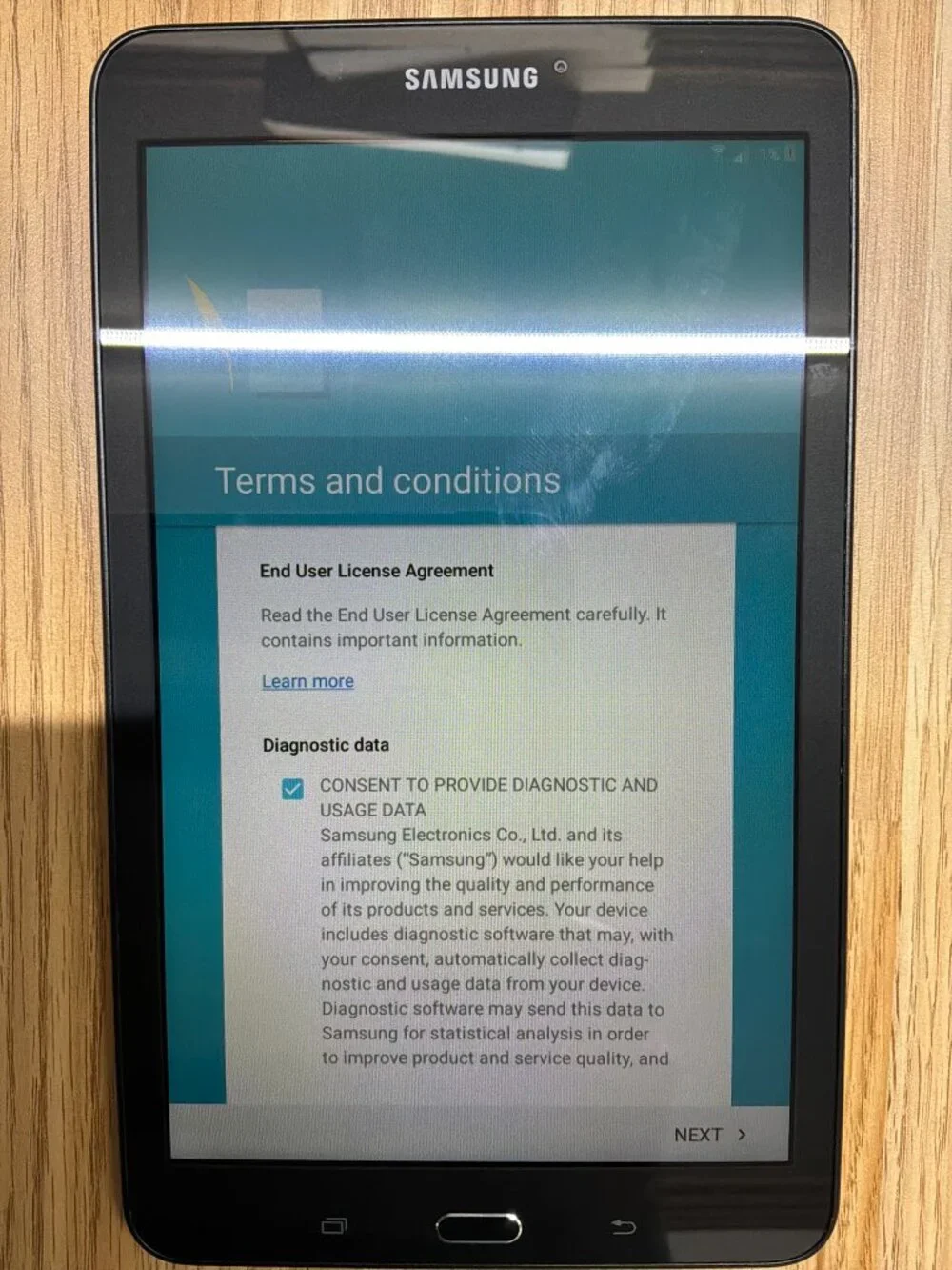 Samsung Galaxy Tab 4 8.0 SM-T377A AT&T 16GB Black Wi-Fi + Cellular Android Table